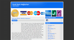 Desktop Screenshot of kredikartimagdurlari.net
